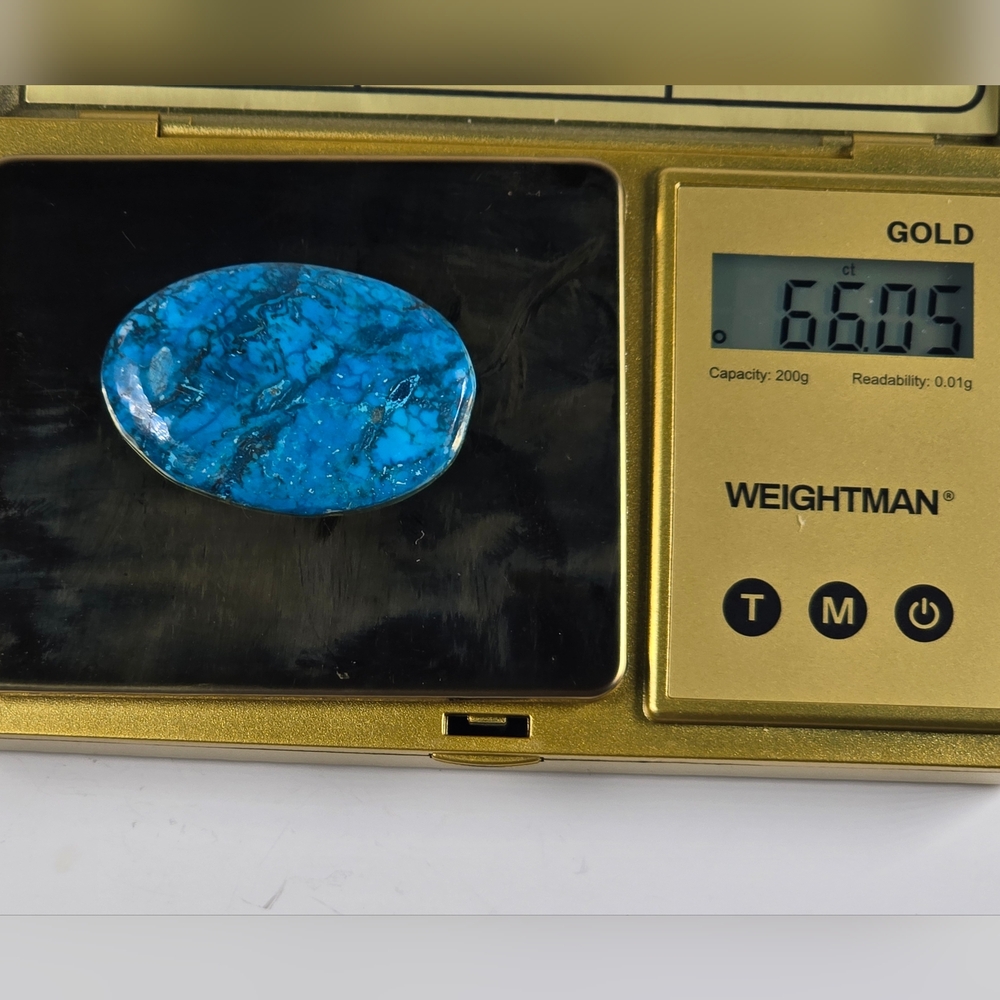 Turquoise Stone for ring,bracelet or pendant - Picture 4 of 5